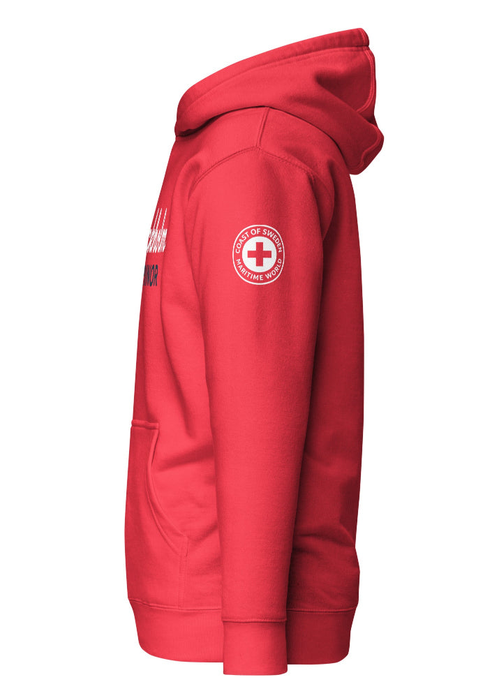 Stockholm Marinor Hoodie – Röd Premium Hoodie | Cottonhill