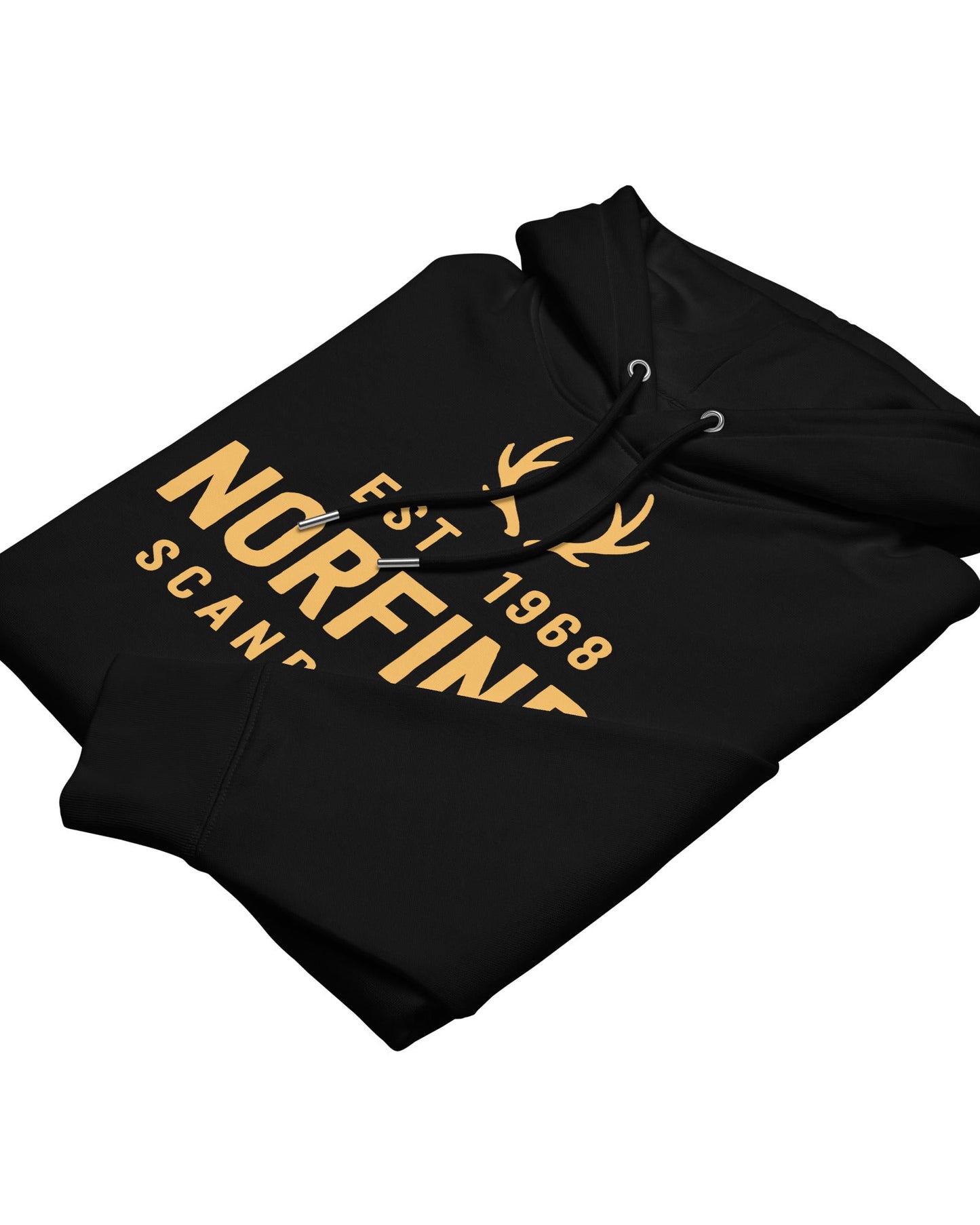 Heritage Hoodie – Skandinavisk Klassiker sedan 1968, Svart