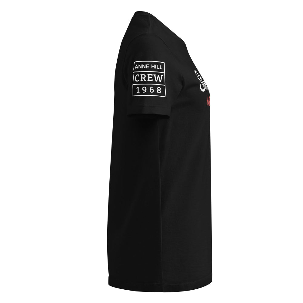 Svart dam t-shirt Stockholm Marinor höger sida