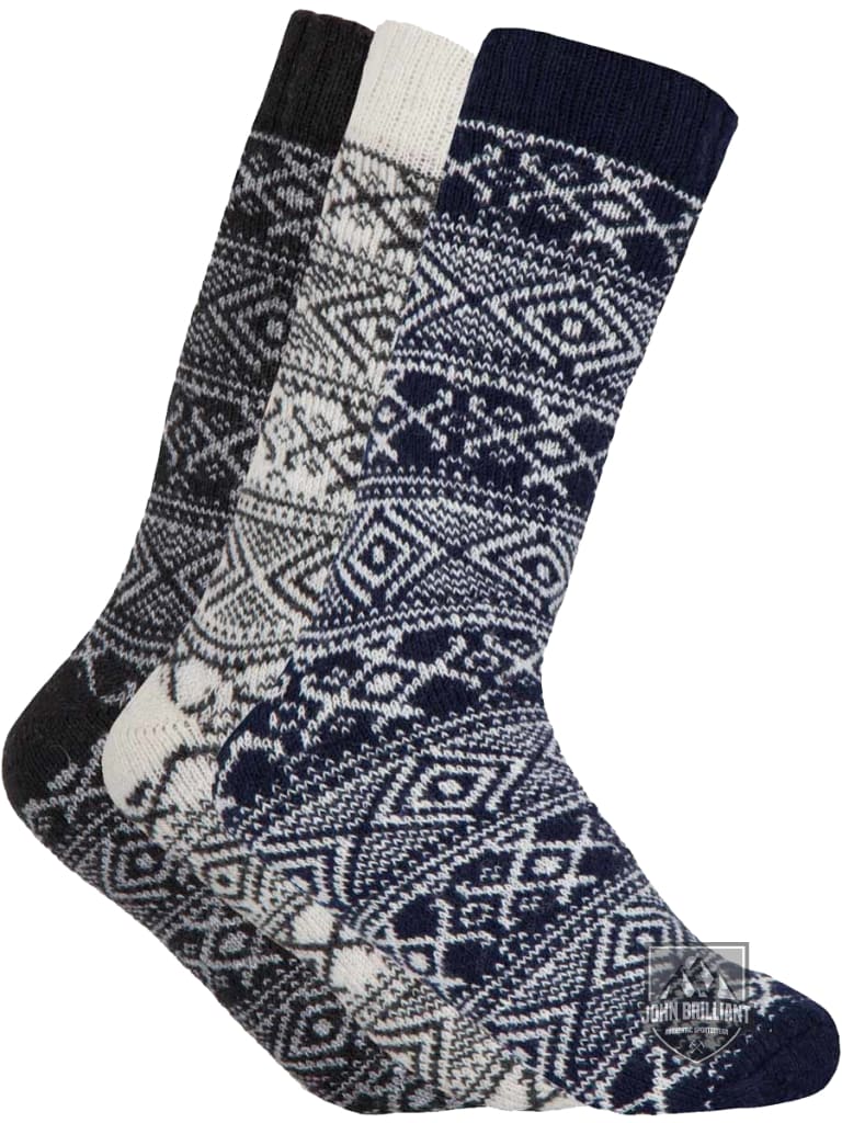 Wirvelvind Ullstrumpor 3-pack – Värmande Klassiker i Norsk Stil