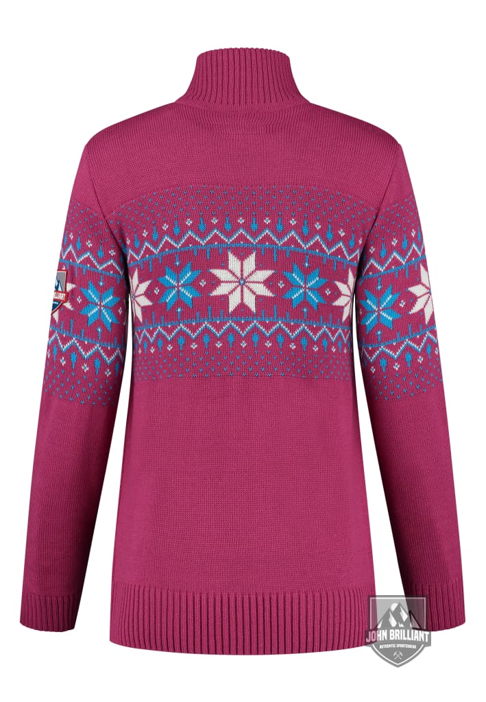 Buy online Premium Quality Norwegian Womens Pullover Fargerik, Pink - John Brilliant