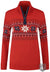 Buy online Premium Quality Norwegian Womens Pullover Fargerik, Red - John Brilliant