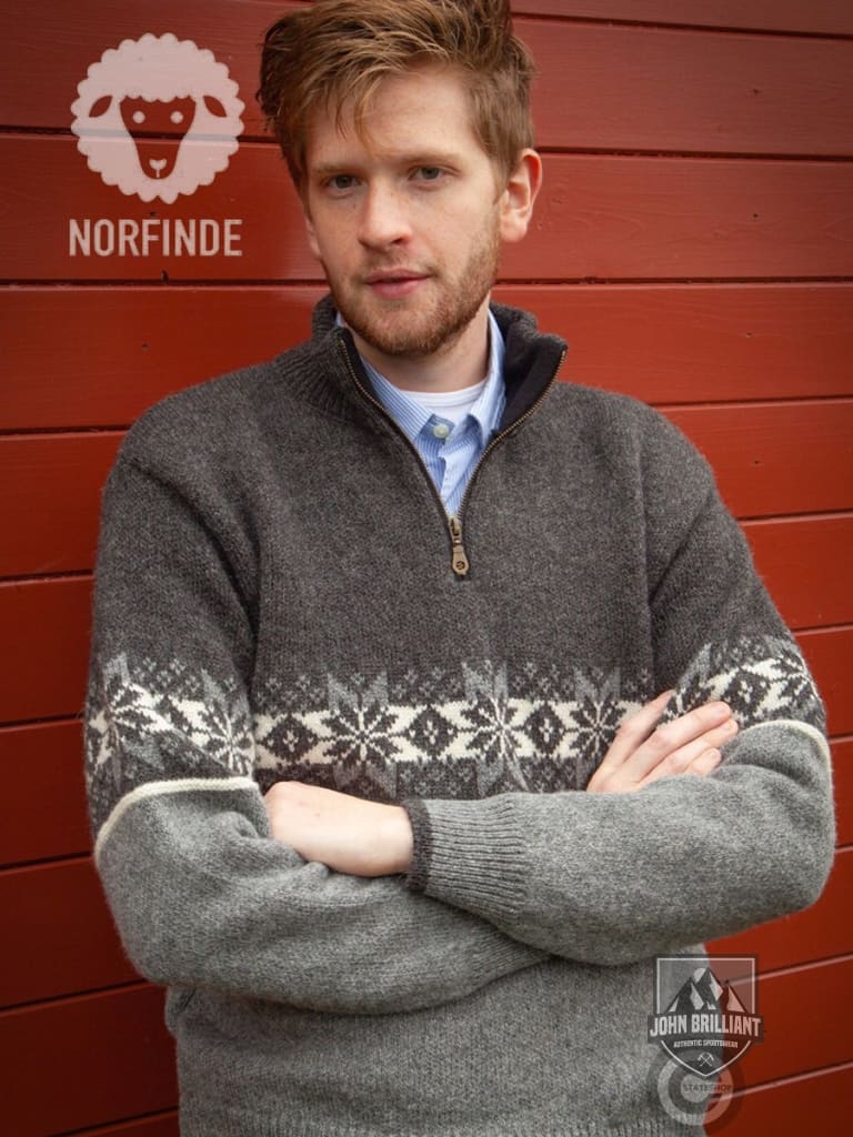 Pullover Of 100% Pure New Norwegian Wool Shirts & Tops