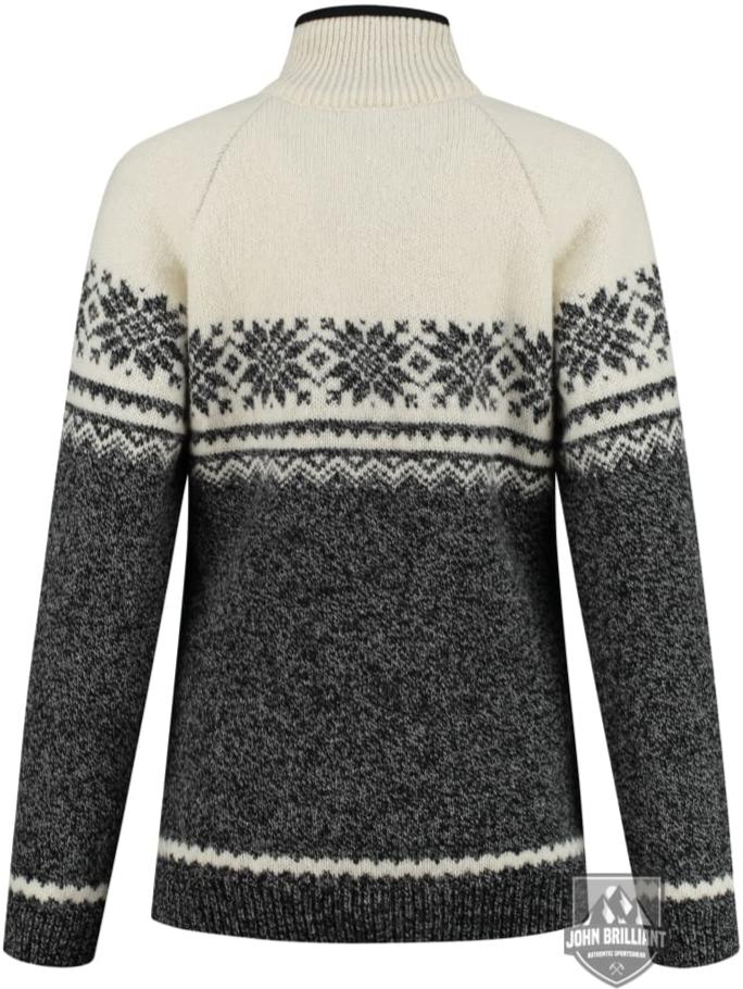 Womens Sweater In Setesdals Design Made Of 100% Pure Wool Shirts & Tops