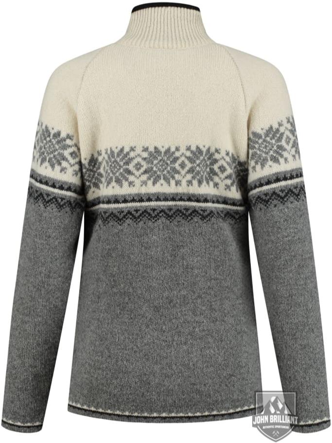 Womens Sweater In Setesdals Design Made Of 100% Pure Wool Shirts & Tops